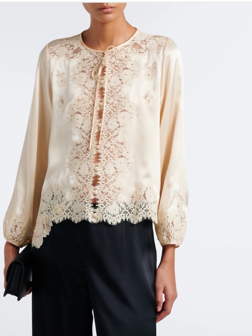 Doen Lucine silk top size small